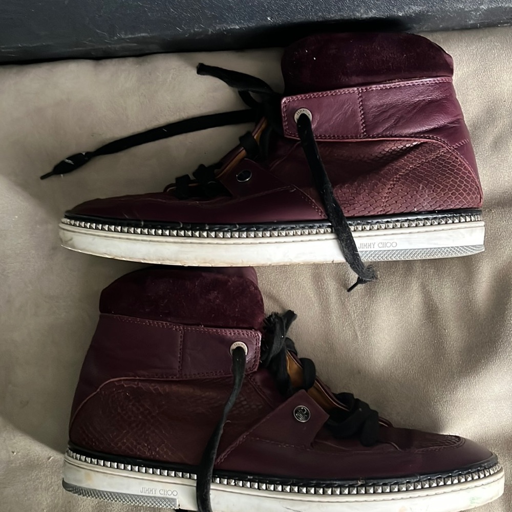 Jimmy Choo shoes (red)